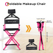 UrStudio Makeup Chair with Headrest Options: Tall Director's Chair