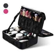 Essential 13" Cosmetic Travel Train Case Makeup Storage Divider