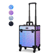 Makeup Case FuHold Cosmetology Rolling Case Luggage