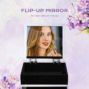 ForgetMeNot Makeup Case with Mirror & Trays