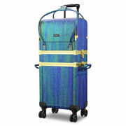 MassLux Malachite Green 3in1 Rolling Makeup Case Green