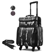 Fuhold Rolling Makeup Hairdresser Case 2-Tier