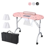 Mobile Manicure Table with Dust Collector