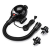 Electric Air Pump with Hose for Inflatable Mirror Balls Black