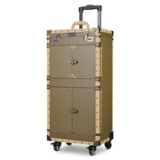 Byootique Bronze Rolling Hair Stylist Makeup Case Cosmetic Salon Trolley