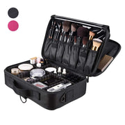 Byootique Essential 13" Cosmetic Travel Train Case Makeup Storage Divider
