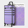 ForgetMeNot Rolling Makeup Case 4 in 1, Charm ForgetMeNot