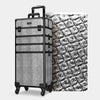 4 in 1 Rolling Makeup Case (Minor Flaws) Sample Pre Order Sale (45Days), Metallic Python