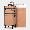 Rococo Rolling Makeup Case 4 in 1, Rococo Coral