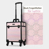 ForgetMeNot Cosmetology Rolling Makeup Case, Blush ForgetMeNot