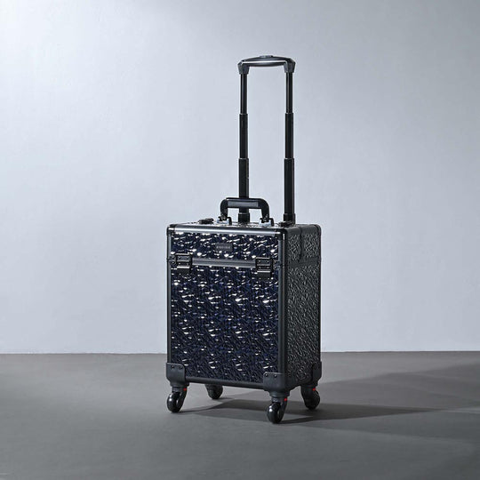 Byootique Makeup Case FuHold Cosmetology Rolling Case Luggage