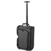 FuHold Rolling Cosmetic Case Carry-On Large Backpack, Black