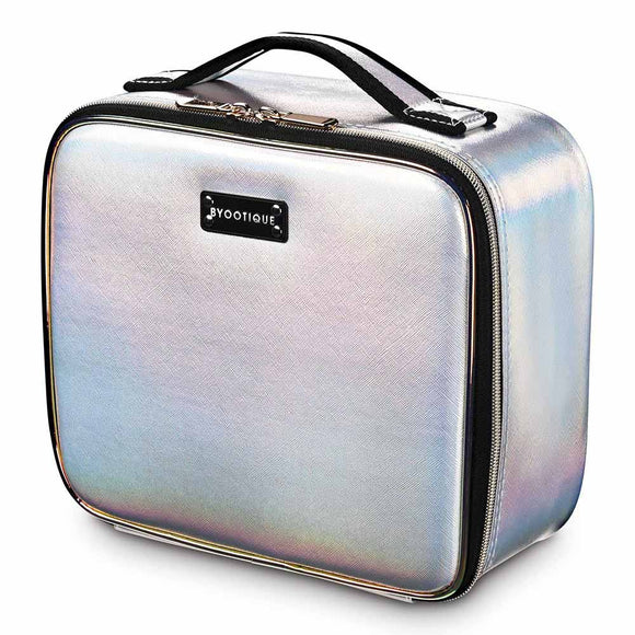 Byootique MassLux Iridescent Cosmetic Case with Mirror