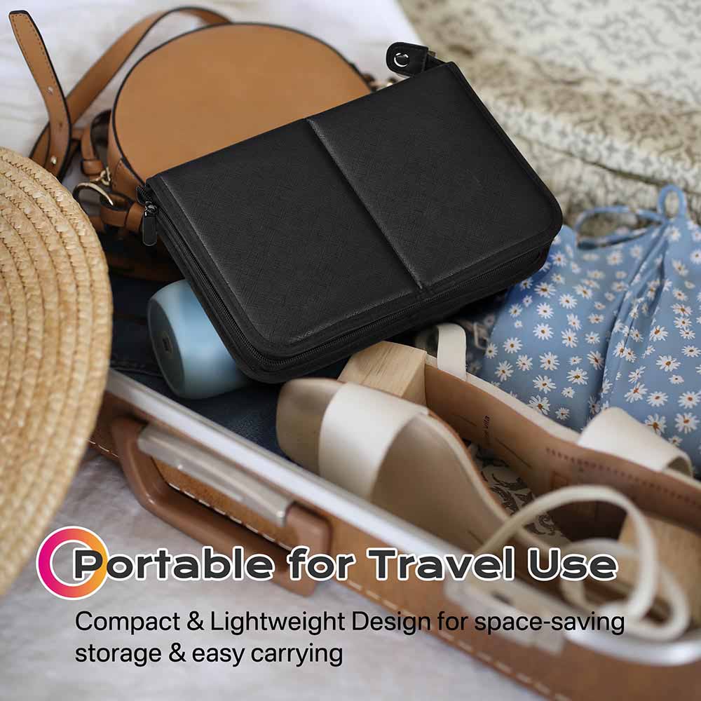 Byootique 10 Travel Makeup Bag Cosmetic Case Storage Organizer Travel  Brush Holder, Hot Pink