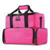 Large Nail Polish Organizer Tools Bag with Padded Divider, Barbie Pink