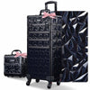Mermaid Rolling Makeup Case - Set of 2, Mermaid Black