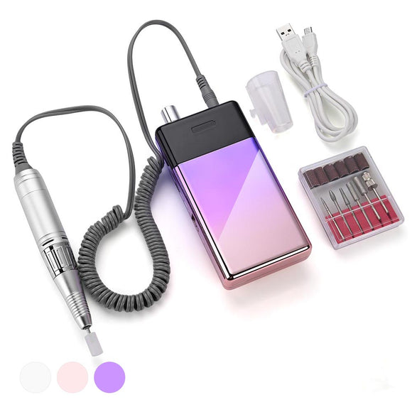 Byootique Portable Electric Nail File Machine Kit Acrylic Nails
