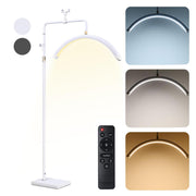 Half Moon Lash Extension Lamp w/ Phone Holder for Lash Nail Tech