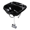 Shampoo Bowl Vacuum Breaker with Neck Rest Black