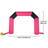Custom Inflatable Blow Up Archway for Events Races, 13ft