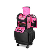 Byootique Fuhold Cosmetology Rolling Case & Hair Tool Travel Bag